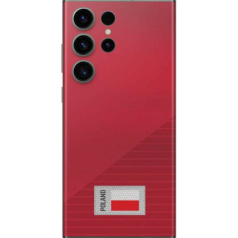 Poland Soccer Flag Galaxy Skins